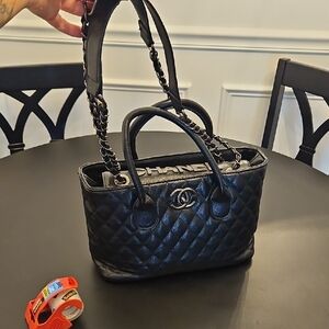 Chanel Black Quilted Shoulder Bag